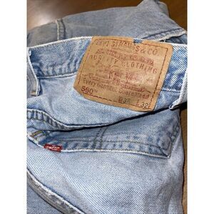 Levi's 560 Jeans Men 38x32 Y2K Vintage Baggy Loose‎ Skater Raver Mallgoth 🤩